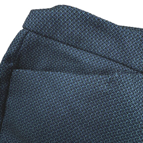 Worthington NEW Pants Size 24W Blue Textured - Picture 7 of 13